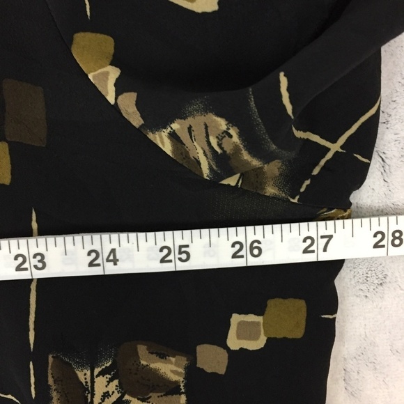 Fulton Street Shirt Mens 1X Banded Popover Abstract Print Quarter Button Front - Picture 2 of 10